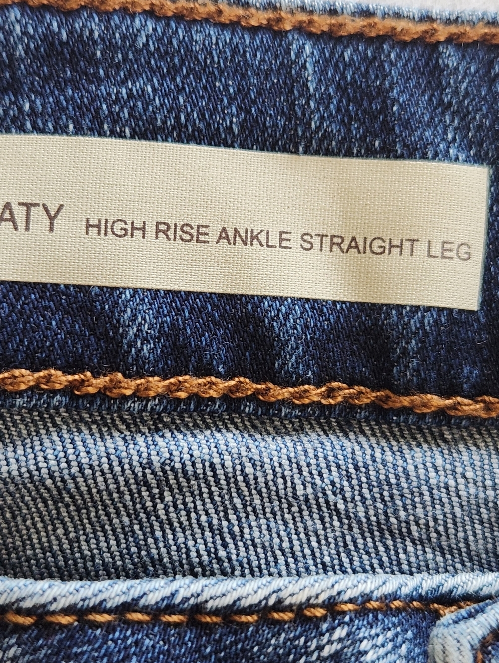 Kut From The Kloth Classic Ankle Jeans in Washed Blue Size 16w - Picture 4 of 13